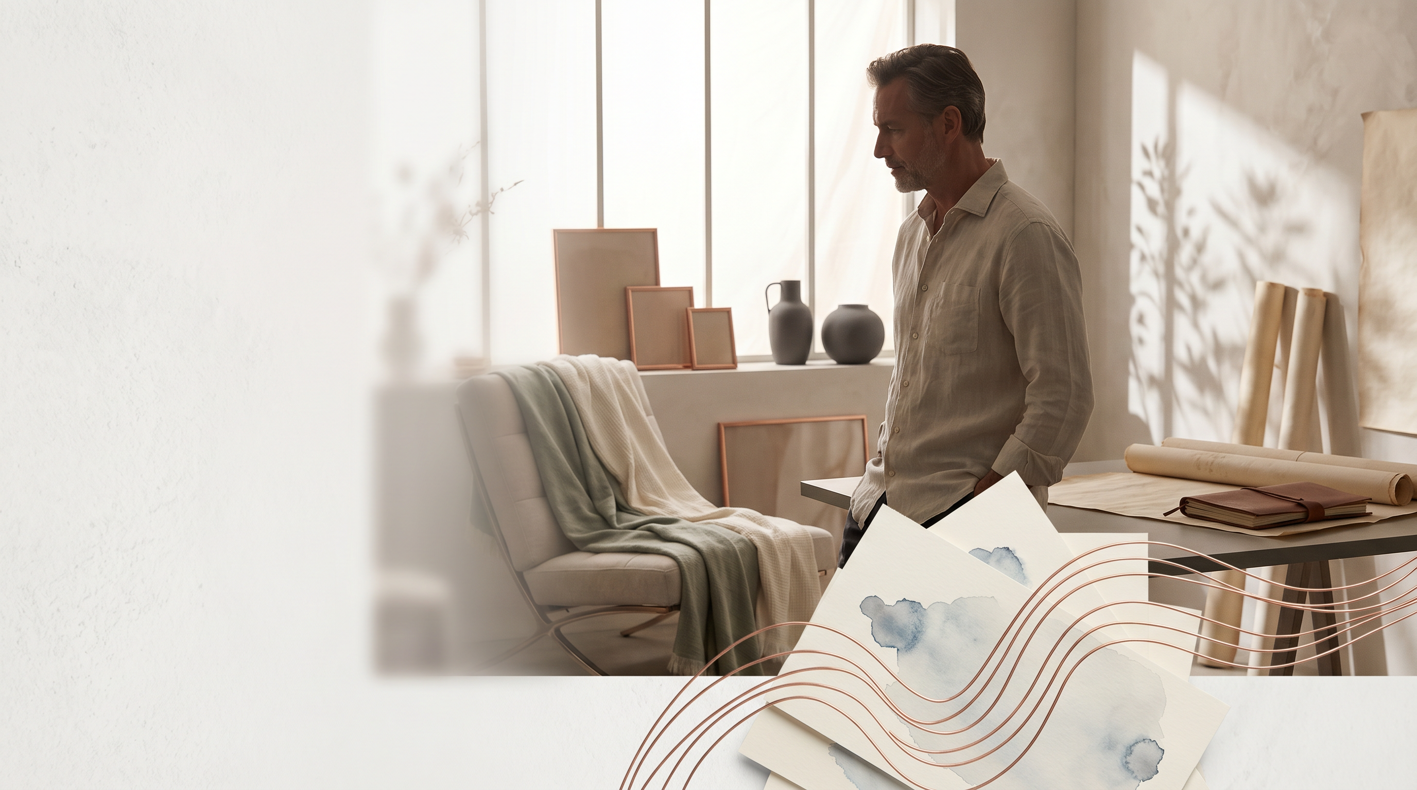 Editorial healing texture for Belief Code overview